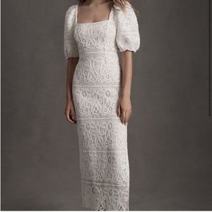 SAYLOR (BHLDN) | Keaton Puff Sleeve Dress